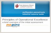 northeastern pennsylvania industrial resource center - … Operational Excellence.pdf · northeastern pennsylvania industrial resource center ... Principle Based Architecture ...