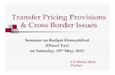 Transfer Pricing Provisions & Cross Border Issues.ppt · Transfer Pricing Provisions & Cross Border Issues ... rights in or in relation to an Indian company, ... Explanation 2 of