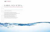 Product Disclosure Statement For personal use only - ASX · UBS IQ ETFs Product Disclosure Statement Issued by UBS Global Asset Management (Australia) ... About the AQUA Market and