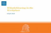 Whistleblowing in the Workplace - Mason Hayes & Curran€¦ · • The investigation procedure (could ... • No encouragement of anonymous whistleblowing ... • May have to be dealt
