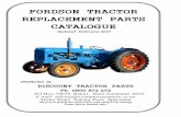 FORDSON TRACTOR REPLACEMENT PARTS CATALOGUE · FORDSON TRACTOR REPLACEMENT PARTS CATALOGUE ... Dual Plate Kit $1400 $79 $100 $13.50 > Double plate non standard conversion ... Set