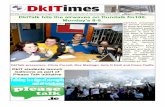 DkITalk hits the airwaves on Dundalk fm100. Monday’s 8-9. · DkITalk hits the airwaves on Dundalk fm100. Monday’s 8-9. DkITALK presented its second success-ful show last week