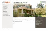 Your Energy Audit - Snugg Pro: The home energy auditing … · Your Energy Audit Don & Margery - Thank you for inviting us to do an energy audit on your beautiful home! We've kept