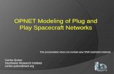 OPNET Modeling of Plug and Play Spacecraft Networksflightsoftware.jhuapl.edu/files/2012/FSW12_Quiroz.pdf · Network modeling and simulation tool Can be used to perform data collection