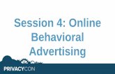Session 4: Online Behavioral Advertising · – Adblock Plus – uBlock Origin . Popularity of Ad-blockers . But ... Websites employ anti ad-block scripts – Identify leaked extension
