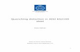Quenching distortion in AISI E52100 steel - DiVA 625882/  · 1 Quenching distortion in