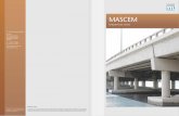 MASCEM - YTL CEMENTytlcement.com/images/mascem.pdf · MASCEM is suitable for applications in marine environment, ... Mix Design 12.8 10.3 emp ... C45 0.40 380 Group 5 40 + C