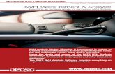 THE EXPERTS IN NOISE & VIBRATION MEASUREMENT …prosig.com/wp-content/uploads/pdf/datasheets/prosigDatsNVH.pdf · NVH Measurement & Analysis NVH analysis (Noise, Vibration & Harshness)