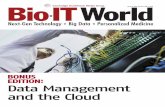 BONUS EDITION: Data Management and the Cloud1).pdf · Bonus Edition: Data Management and the Cloud ... scheduling and utilization ... ing off a next-generation sequencing (NGS) ...