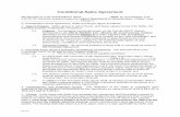 Conditional Sales Agreement - IN.gov · Rev 3.0 Conditional Sales Agreement WITNESSETH THIS AGREEMENT dated _____ , 2012, by and between THE STATE OF INDIANA acting through the Indiana