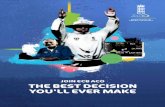 JOIN ECB ACO THE BEST DECISION YOU'LL EVER MAKEpulse-static-files.s3.amazonaws.com/ecb/document/2016/08/23/26d... · train and develop all cricket lovers interested in performing