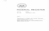 Department of Health and Human Services · 11/9/2012 · DFR Dialysis Facility Report ... ESRDB End-Stage Renal Disease Bundled ... SNF Skilled Nursing Facility