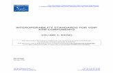 Interoperability Standards for VoIP ATM Components - … · The document ED-137 Volume 1 “Interoperability Standards for VoIP ATM Radio Components” was prepared by EUROCAE Working