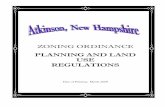ZONING ORDINANCE PLANNING AND LAND USE zoning ord.pdf · ZONING ORDINANCE PLANNING AND LAND USE REGULATIONS