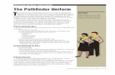 NAD Pathfinder Staff Manual - Uniform Addendum The ... · NAD PAthfiNDer UNiform StANDArDS 2016 • v1.0 1 The Pathfinder Uniform NAD Pathfinder Staff Manual - Uniform Addendum he