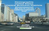 Demographia United States Central Business Districts ...demographia.com/db-cbd2000.pdf · Demographia United States Central Business Districts (Downtowns) With Data for Selected Additional