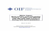 White Paper: Multi-Vendor Interoperability Testing of …€¦ · 19/03/2013 · White Paper: Multi-Vendor Interoperability Testing of CFP2 and QSFP28 with CEI-28G-VSR Interface During