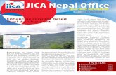 JICA Nepal Office · of living standard of rural people in a ... the Government of Nepal is constructing the service road on both sides ... for urban-rural linkages, ...