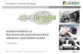 Isolationsfehler in Bordnetzen/Ladeinfrastruktur erkennen ... · Rheinsberger Fachtagung Frank Mehling 20130917 · Nr. 22 Maßnahme Eigenschaften Verstärkte, doppelte Isolierung