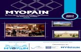Organized by - myopain2017.meetinghand.com · I cordially invite you to attend MYOPAIN 2017: The 10th World Congress on Myofascial Pain Syndrome (MPS) and Fibromyalgia Syndrome (FMS)