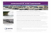 NTS Aerospace Defense Aerospace Defense.pdf · aerospace/defense industry. Making our technical expertise and experience available to our clients, when and where you need it, ...