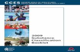 CCES Canadian Centre for Ethics in Sport Centre canadien ... · 2009 Substance Classification Booklet CCES Centre canadien pour l’éthique dans le sport Canadian Centre for Ethics