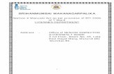 BRIHANMUMBAI MAHANAGARPALIKA Department... · 2015-07-03 · 1 BRIHANMUMBAI MAHANAGARPALIKA Section 4 Manuals Act as per provision of RTI 2005 of T Ward LICENSES DEPARTMENT Address