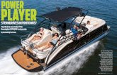Power Player - Pontoon Boats by Bennington · Power Player We sat aboard the sleek ... game in the paper and trying to ... most experience a slight outward lean