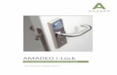 AMADEO i Lock · AMADEO i-Lock A PERFE T FIT FOR ... the SQL database and can be send via email to the security guard ... and only clutches outside lever handle in case of a valid