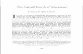 The Carroll Family of Maryland - American Antiquarian … · 1768. Opening the folder, ... The Carroll Family of Maryland 335 pointedly reminded bim of bis vulnerability wbenever