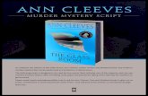 Murder Mystery script - static.macmillan.com · murder mystery that can be performed at a bookstore or library event. ... The press called him a star-maker, the Simon Cowell of the