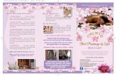PRICE LIST - Orchid Thai Spaorchidthaispa.co.za/.../uploads/2016/05/Orchid-Spa-Price-List.pdf · SPA WELLNESS PACKAGES SPA MANICURE 1. ORCHID PARADISE 3 hours - R760-00 Enjoy a Full