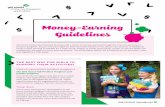 Money Earning Guidelines and Application - GSNWGL · money earning projects may be given to girls seeking financial support for ... you will receive an approval letter and a solicitation