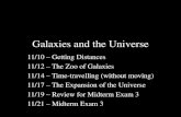 Galaxies and the Universe - uwyo.eduphysics.uwyo.edu/~ganguly/ASTRO1050/Lecture/Galaxies.pdf · Galaxies and the Universe ... measure the distance to this star! AACK! –Triangulate