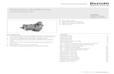 Axial piston variable pump A7VO Series 63 - Heavyparts · RE 92202/02.2015, Bosch Rexroth AG ... see data sheet 92203 ... -40-25 -10 0 10 30 50 70 90 115 7 10 40 60 20 100 200 400