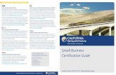 SMALL BUSINESS TECHNICAL ASSISTANCE & RESOURCES SMALL ... · SMALL BUSINESS ADMINISTRATION The Small Business Administration (SBA) is an independent agency of the federal government