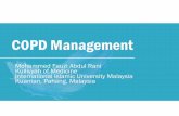 COPD Management - Utamahoshas.moh.gov.my/v4/attachments/article/68/CME-090409-COPD... · COPD Management Mohammed Fauzi Abdul ... •Epidemiology and pathophysiology ... Therapy at