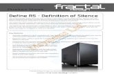 Define R5 - Definition of Silence .Define R5 - Definition of Silence The Fractal Design Define R5