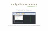 What’s New - Planit Cutting Edge Solutions Release Material/AC2016R2... · All Alphacam Add-Ins installed with Alphacam 2015 R2 have been updated to work with Visual Basic 7.0 in