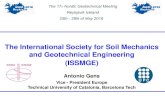 The International Society for Soil Mechanics and ... · behaviour of geo-materials, ... Transportation Geotechnics (TC202) • ISHIHARA Lecture - Earthquake (TC203)