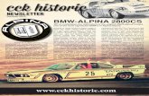 cck historic - Weeblytr4a.weebly.com/uploads/2/1/9/8/21980360/cck-summer-2014-webx.pdf · cck historic NEWSLETTER Summer 2014 Alpina is a giant among tuning companies. ... of experience