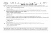 HUB Subcontracting Plan (HSP)assets.system.tamus.edu/files/budgets-acct/pdf/hub_reports/HSP_rev... · HUB Subcontracting Plan (HSP) Rev. 2/17. In accordance with Texas Gov’t Code