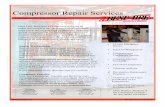 Compressor Repair Services - Best-Aire Compressor … Aire Compressor Repair Services.pdf · GE Compressor Controls for Any Make and Model Compressor Repair Services Centrifugal,