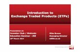 Introduction to Exchange Traded Products (ETPs) · Introduction to Exchange Traded Products (ETPs) ... Linker or Palladium-Linker ETNs ... Microsoft PowerPoint ...