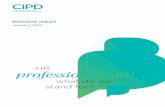 Research report - CIPD The Professional Body for Human ... · development. The not-for-profit ... not just for human resource management, learning and development, ... elements of