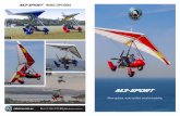 WING OPTIONS - Airborne · WING OPTIONS. The long anticipated ... significantly reducing engine torque effect ... wing and as in the case of our Merlin wing is excellent for short