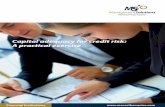 Capital adequacy for credit risk: A practical exercise · capital adequacy for credit risk: a practical exercise 4 ... level from 99.9% ... capital adequacy for credit risk: ...