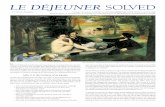 LE DÉJEUNER SOLVED - EPPH | Art's Masterpieces …€¦ · Fig. 1 The Bath, subsequently known as Le Déjeuner sur l’Herbe (Luncheon on the Grass). ome of Édouard Manet’s important