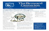 The Broward Centurion - Broward County Police … 2006 for Web.pdf · Volume 8 Issue 6 The Broward Centurion The Official Publication of the Broward County Police Benevolent Association