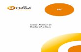 User Maunal Rollz Motion - sakta.se Motion Manual (EN).pdf · 49 EN Warning • The Rollz Motion has been developed for the convenient control of the various operations. However,
